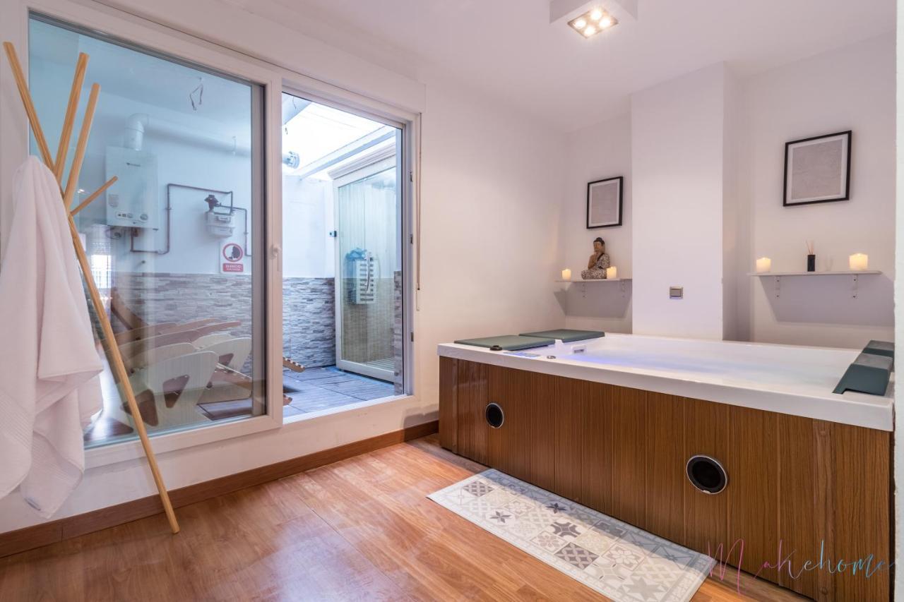 Lujo A Tu Alcance Con Spa Y Garaje Pleno Centro Huelva Esterno foto